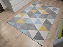 Jak nowy dywan Tapiso Lazur 140 x 190 cm (szarym, turkusowy)
