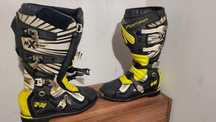 Buty FORMA TERRAIN TX Czarno zielone Białe 44 cross quad zawias