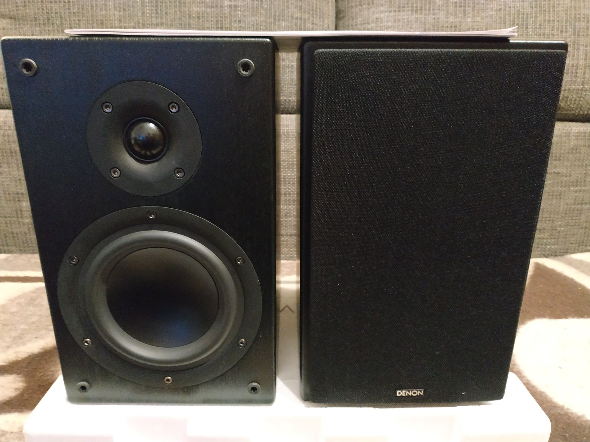 Monitory DENON SC- F107 SUPER głośniki, nowe, pudło, gąbki itp.