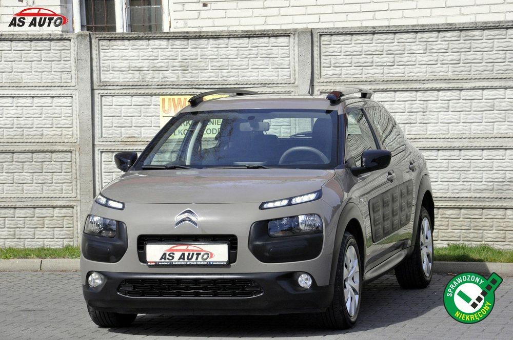 Citroën C4 Cactus 1,2i 82KM Shine/Serwisowany/Zadbany/Ledy/Pod.fotele/Tempomat
