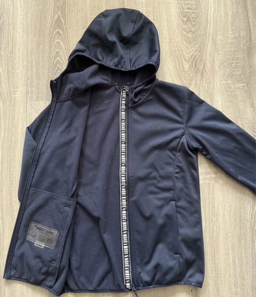 4F kurtka softshell wiatroodporna membrana 5000 dziewczęca