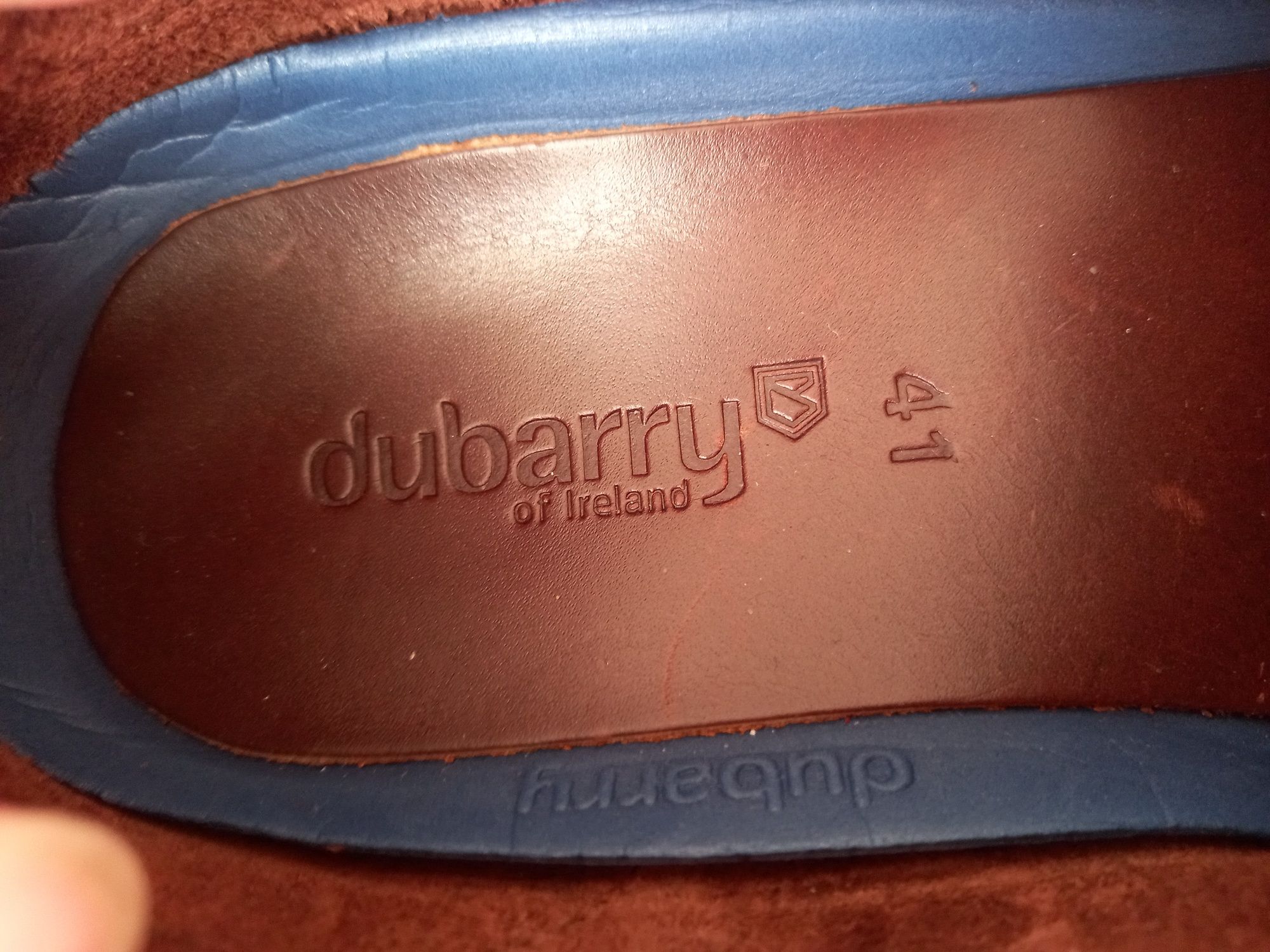 Dubarry шкіряні туфлі мокасини 41 р уст див