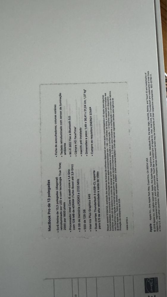 PROMO TEMPORÁRIA Macbook Pro 2019