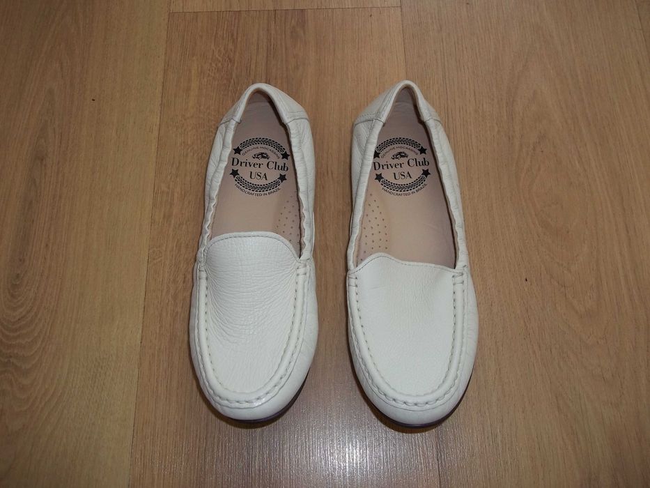 Жіночі шкіряні мокасіни Driver Club.