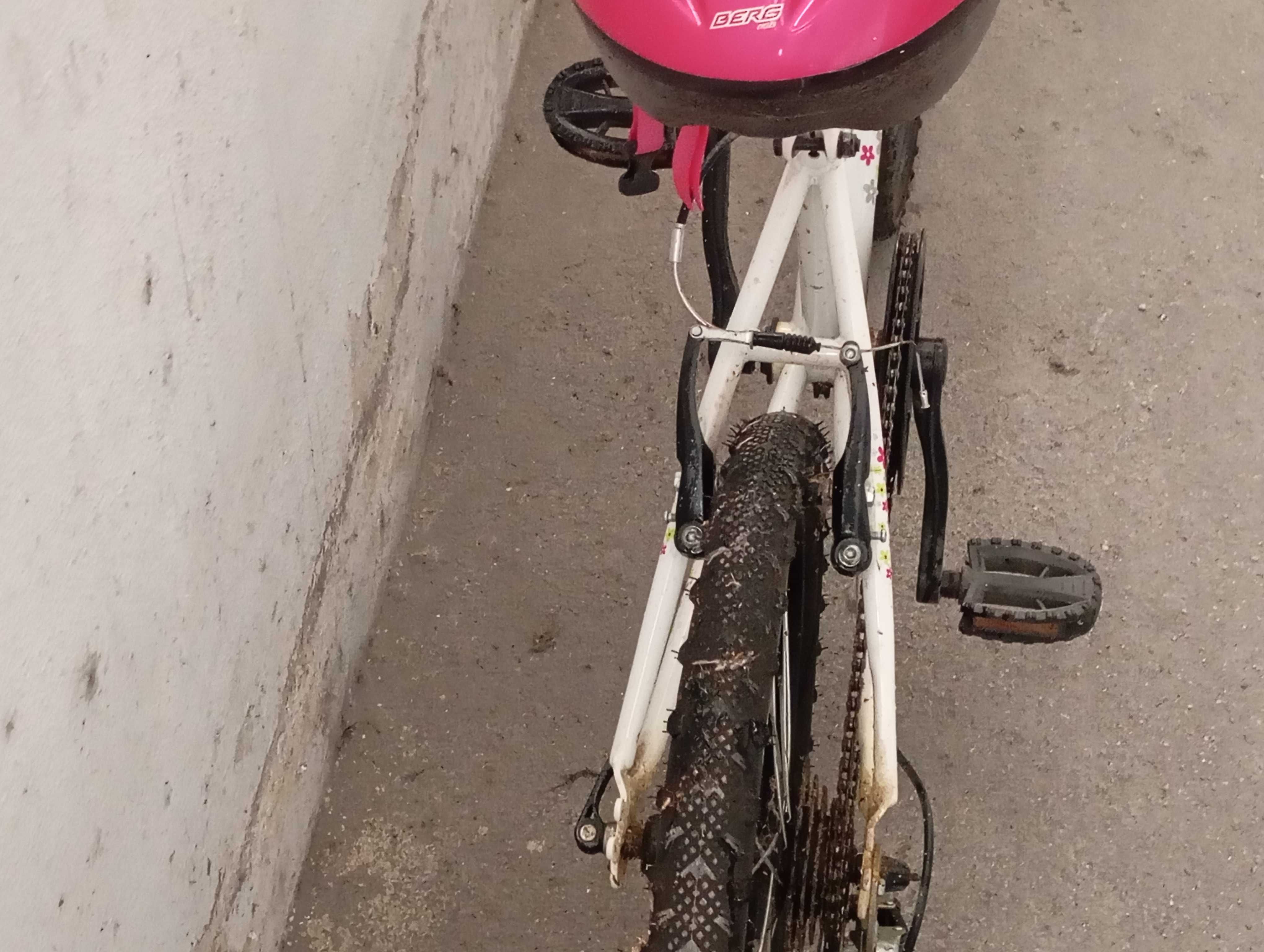 Bicicleta de menina.