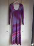 Sukienka maxi longsleeve noszesztuke