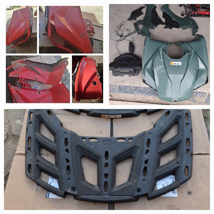 Can am 6x6 silnik skrzynia  wahacz dyfer  felgi zwrotnice dps