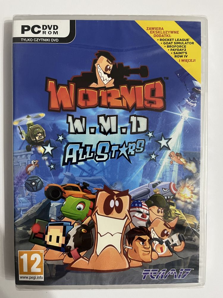 Gra PC pt. Worms W.M.D all stars