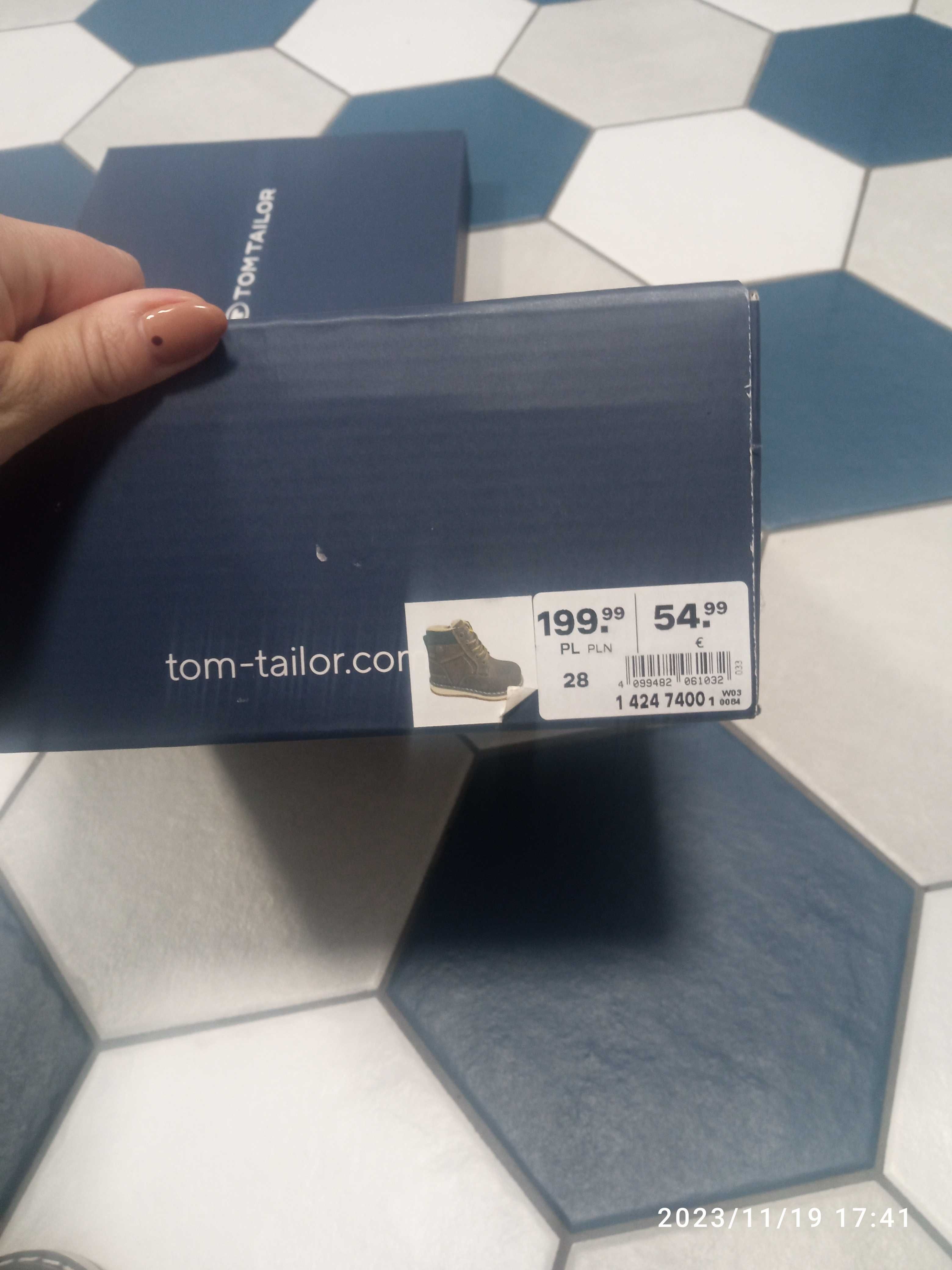 Buty Tom tailor 28 nowe