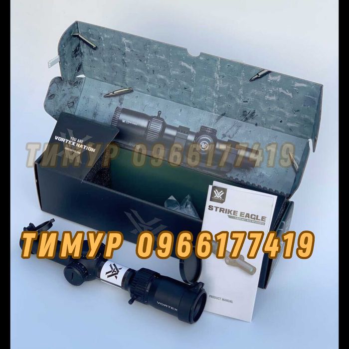 Оптический прицел Vortex Strike Eagle 1-6x24 с сеткой AR-BDC3 ORIGINAL