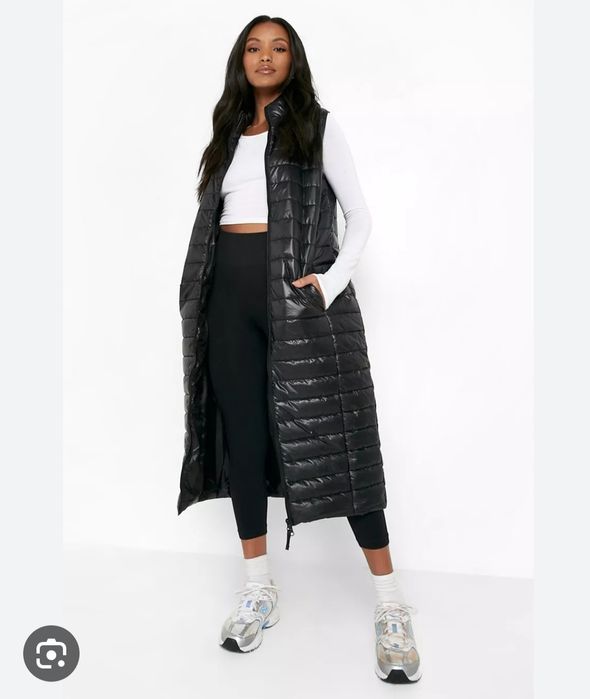 Boohoo maxi high shine