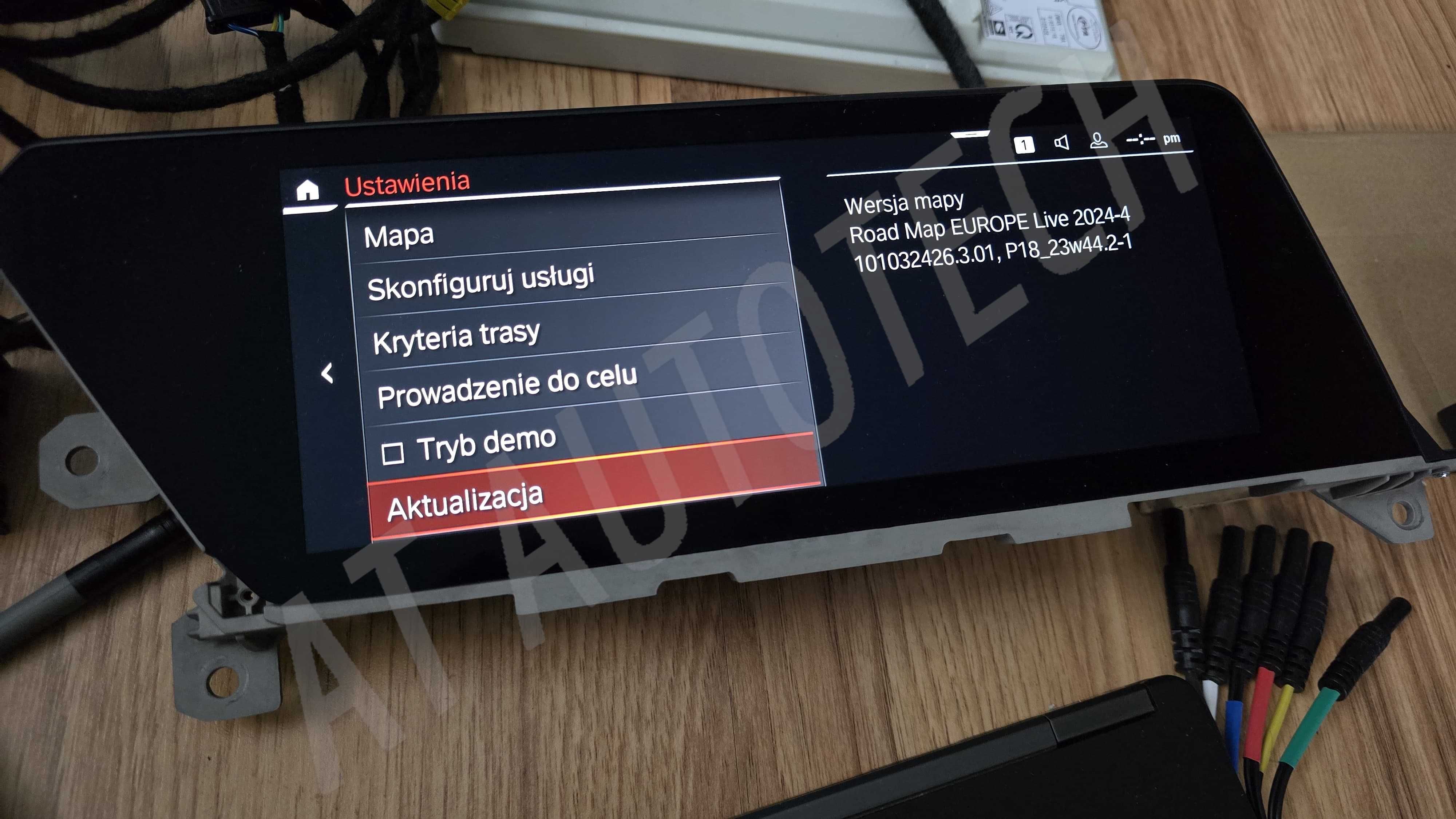 BMW MGU ID7 Konwersja EU Mapy Ochrona komponentu CarPlay Android Auto