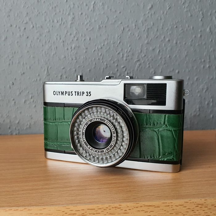Aparat analogowy - Olympus Trip 35
