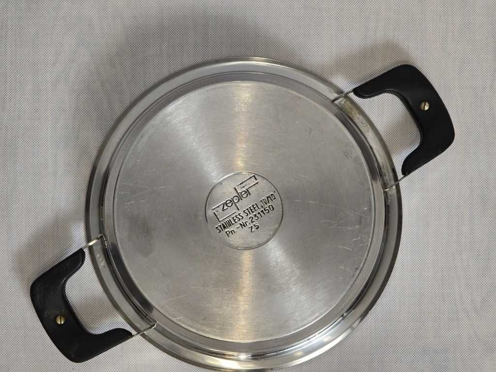 Patelnia gładka Zepter 2,5l średnica 25cm lata 90te