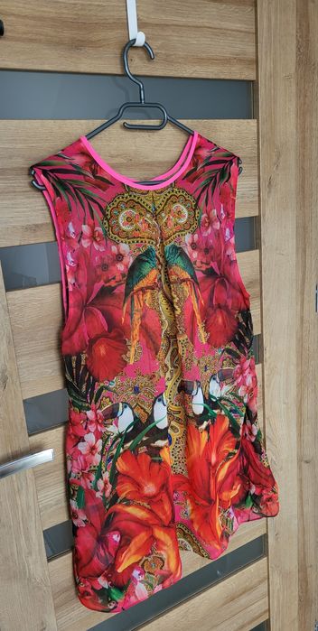 Tunika plażowa Ted Baker w kwiaty