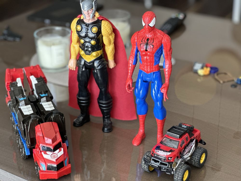Thor spider man optimus prime hasbro marvel