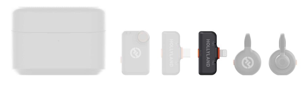 Receptor Hollyland Lark M2S - Lightning iPHONE - Original