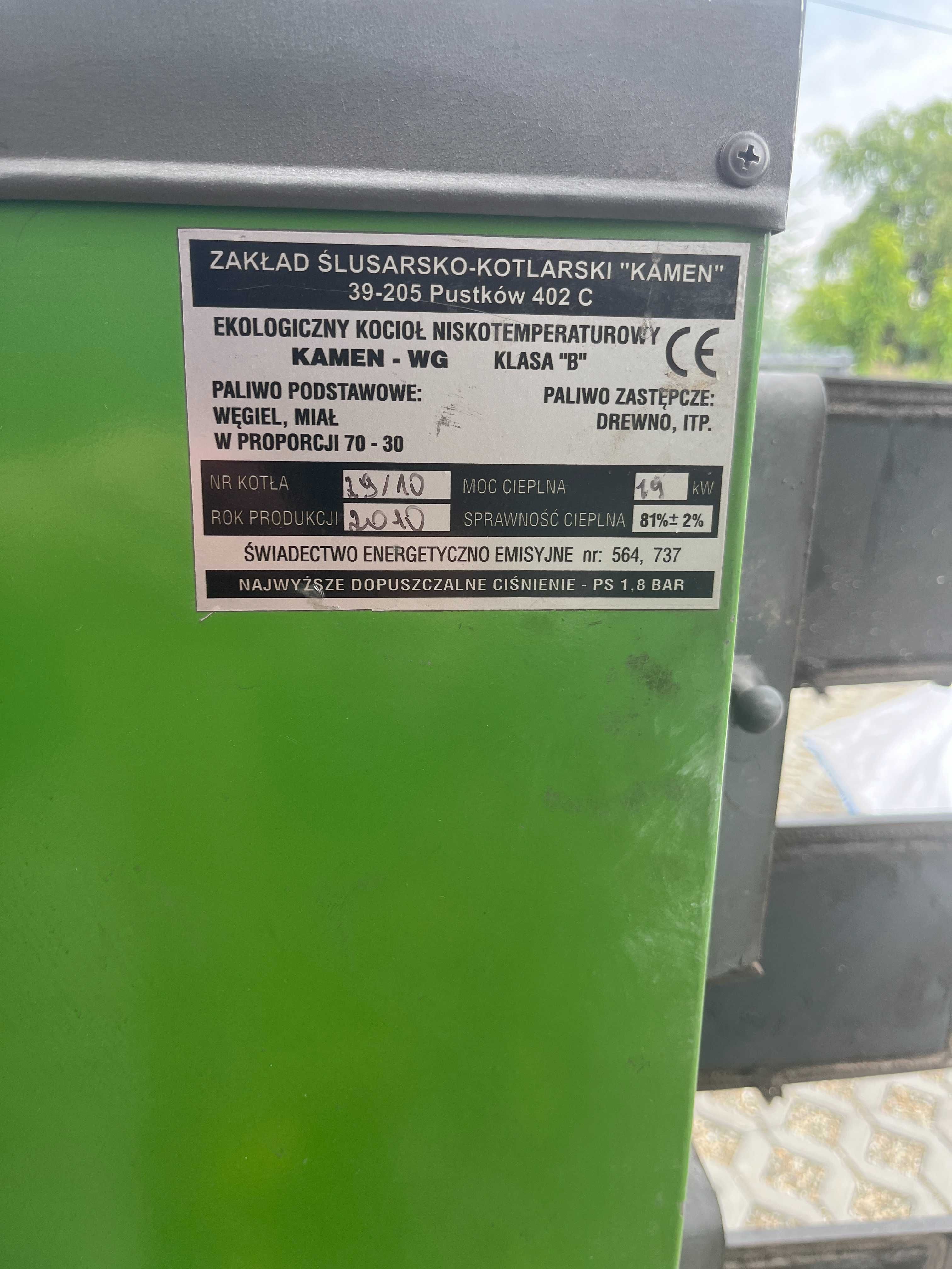 Kocioł Kamen 19 kW