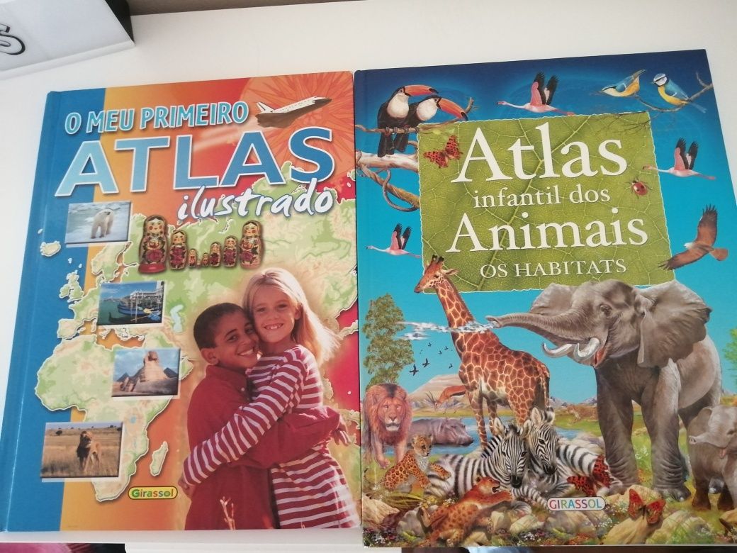 Livros Atlas infantil