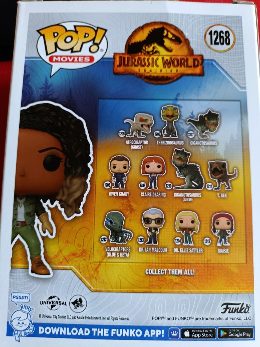 Figurka Fanko Pop,Kayla Jurassic World