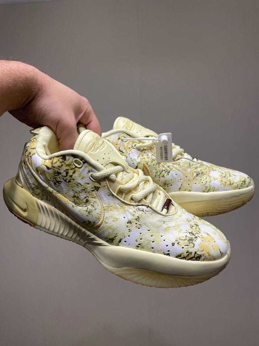 Кросівки Nike Lebron XXI 21 Yellow Marble  premium i97