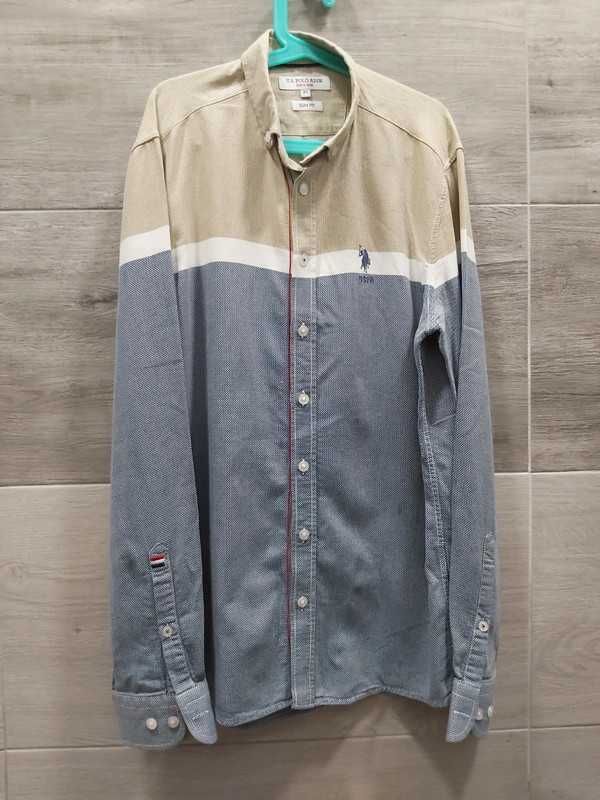U.s.polo assn. Śliczna koszula nowa slim fit xs