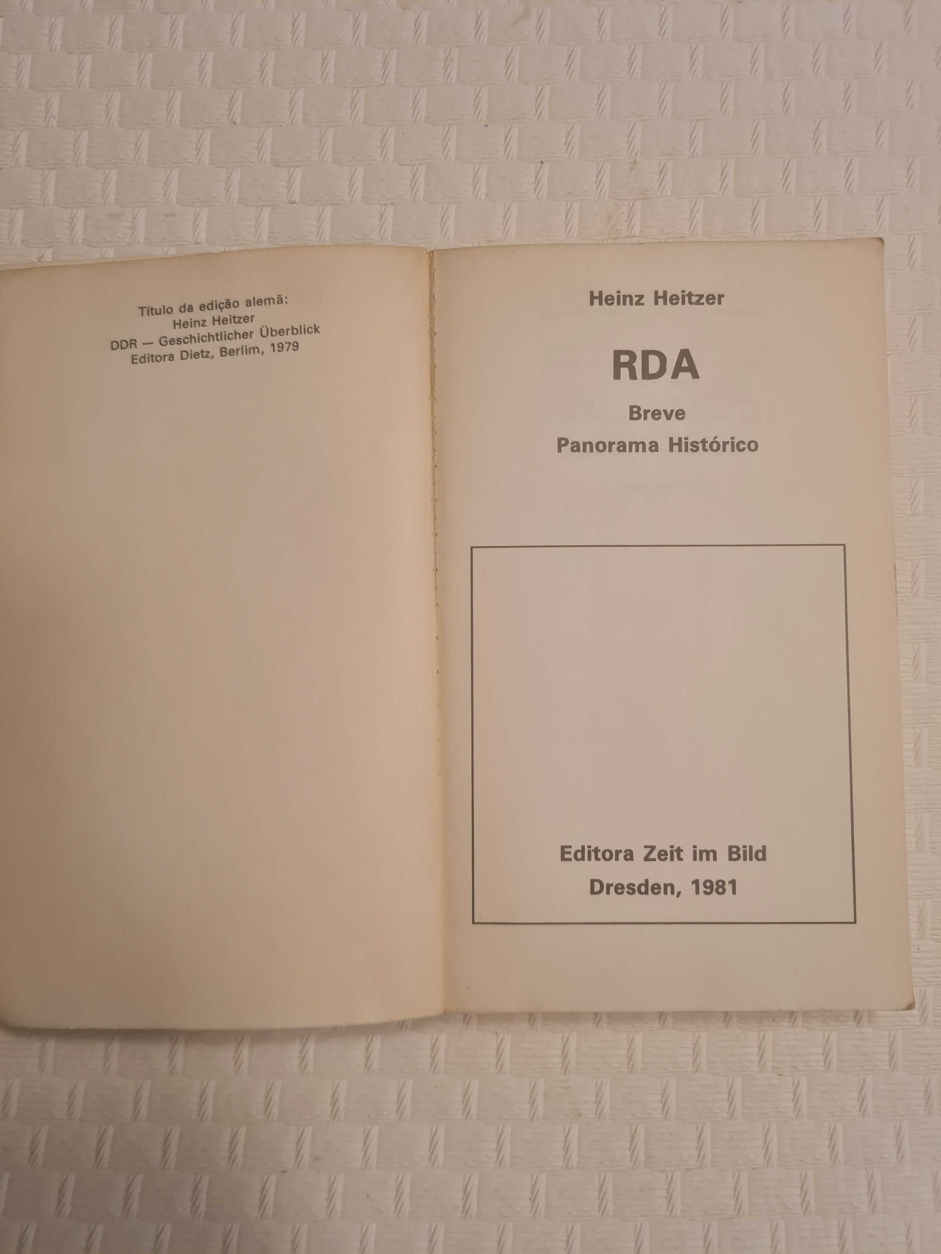 Livro "RDA: Panorama Histórico"