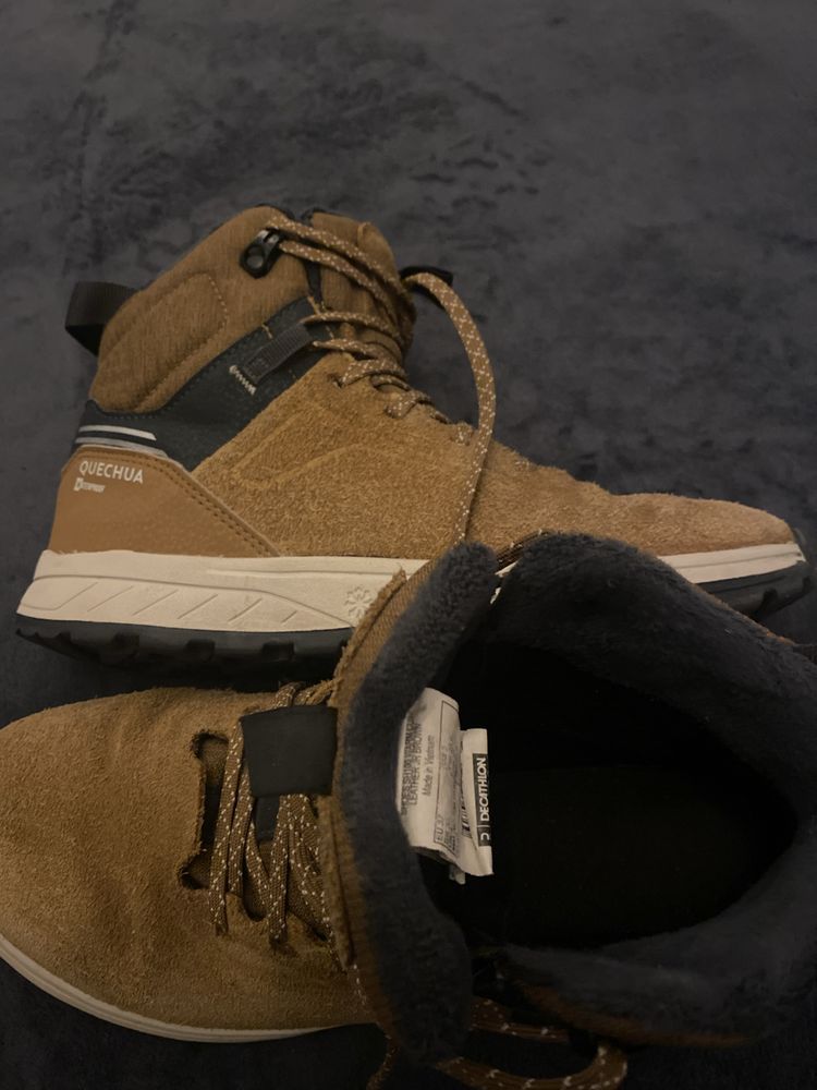 Buty turystyczne dla dzieci Quechua SH500 Warm wodoodporne