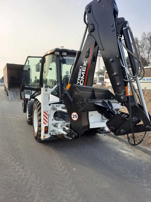 Wynajem koparko-ładowarki Waryński Hidromek HMK102B Alpha