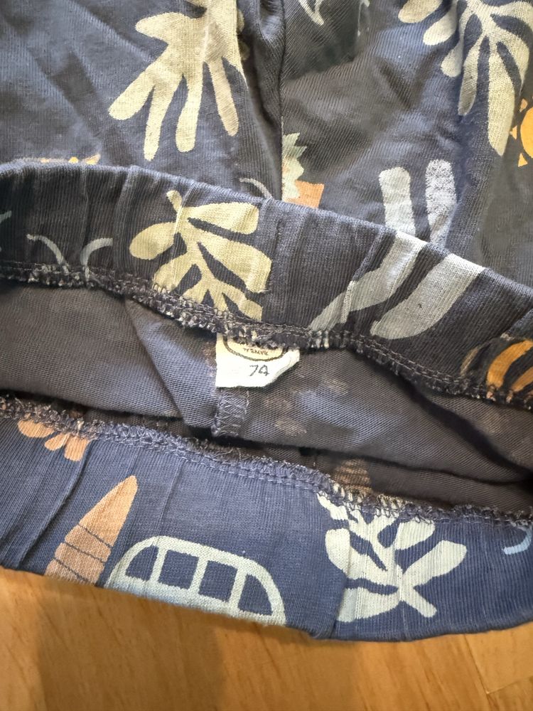 Zesatw komplet spodnie dresowe dresik 74
