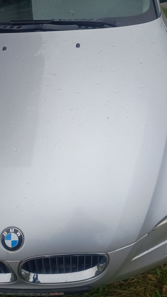 BMW E60 E61 przód kompletny titansilber 354 maska zderzak pas przedni