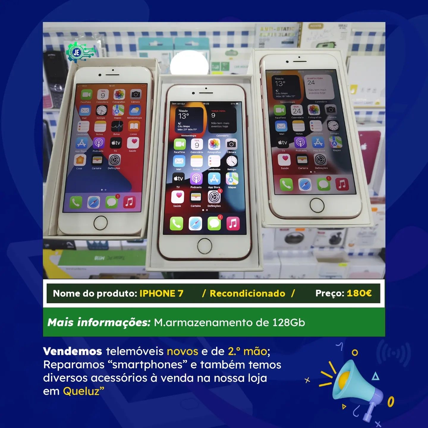 IPHONE 7 A 180€ NÃO PERCA ESSA PROMOÇÃO N