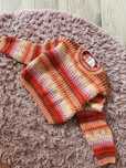 Kolorowy sweterek krotki zara r 134/140