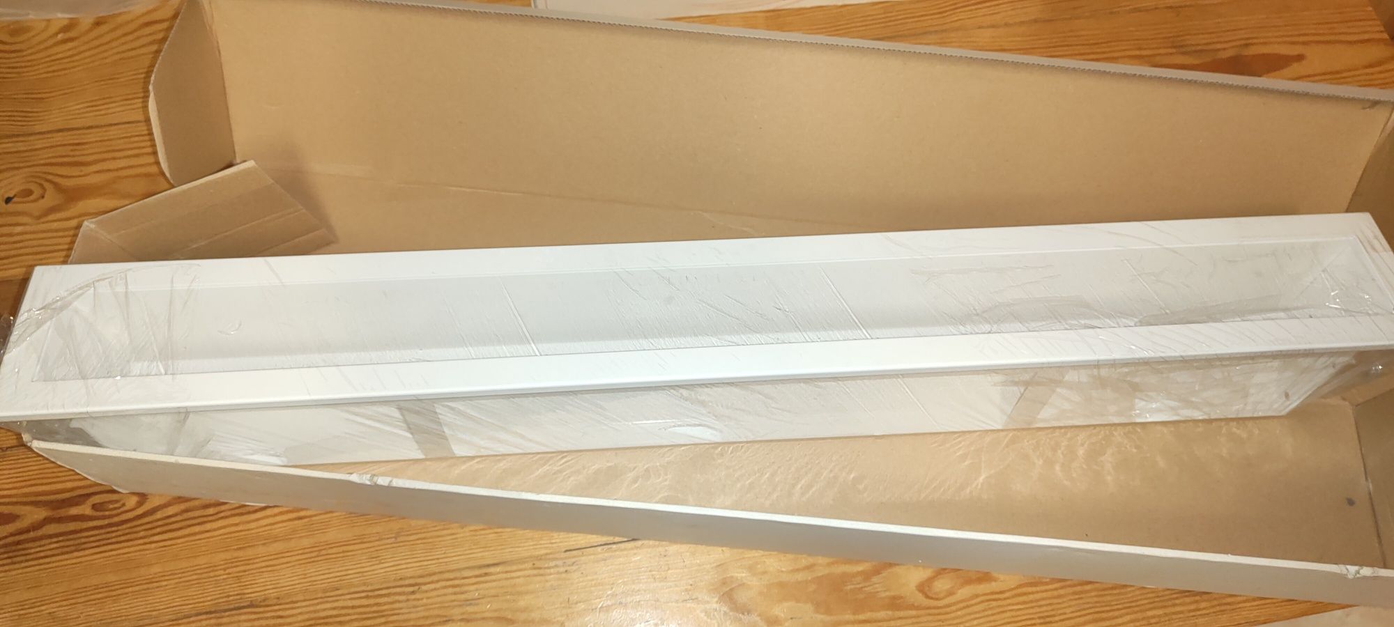 Kratka kominkowa luft biały 60x800 mm