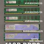Pamięć RAM Kingston DDR2 – łącznie 12 GB (6x 2GB)