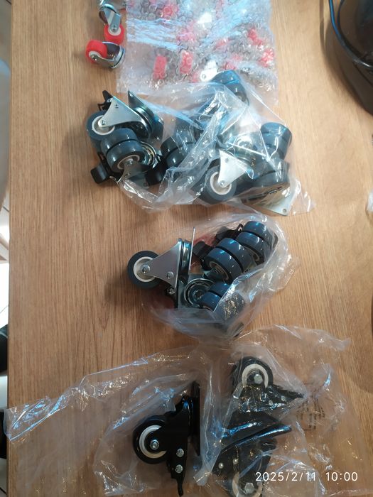 Kółka 30mm, 45mm duży zestaw 31 szt..