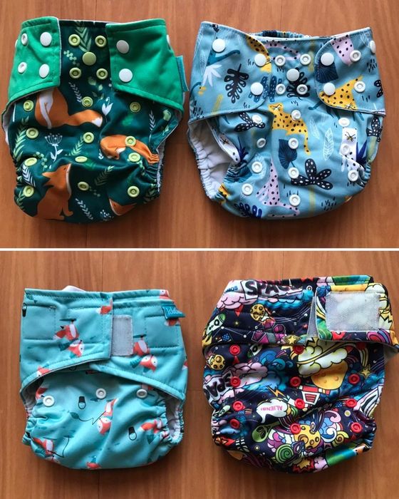 Fraldas reutilizáveis,