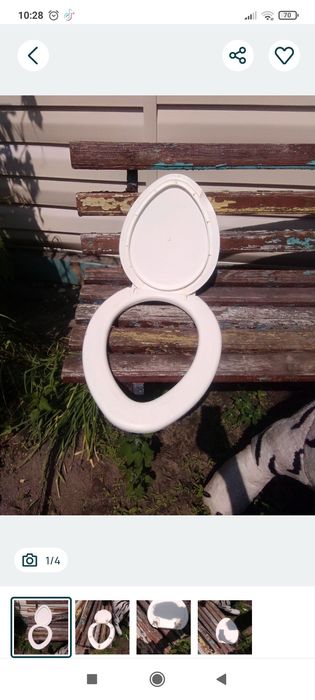 Продам кришку для унітазу