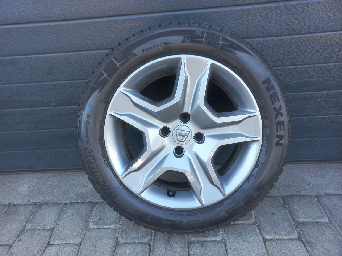 Koła zimowe 16" 4x100 Dacia