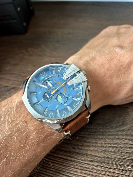 Diesel DZ4458 Mega Chief Chronograph – nowy, oryginał, z pudełkiem