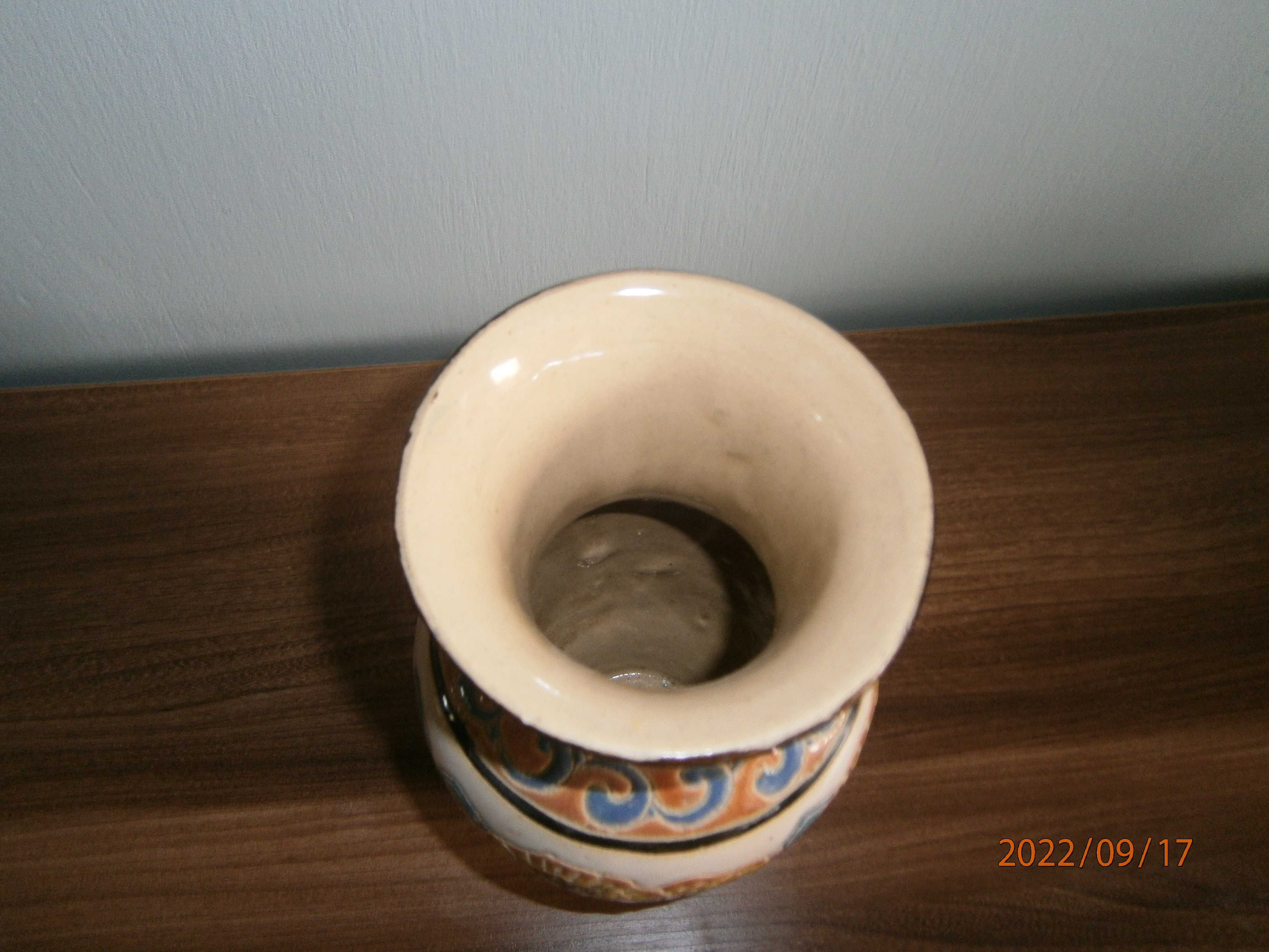Wazon wzorzysty ceramika