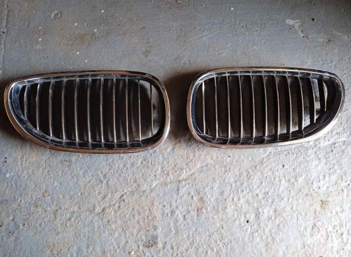 Решітки радіатора. Ніздрі на бмв е60