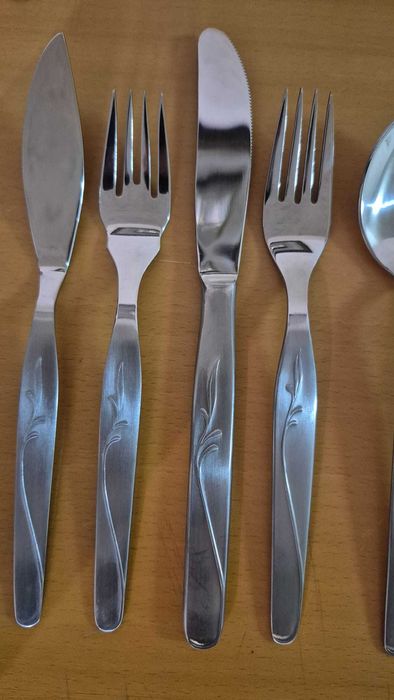 Faqueiro Completo em Inox - Conjunto 12 Pessoas