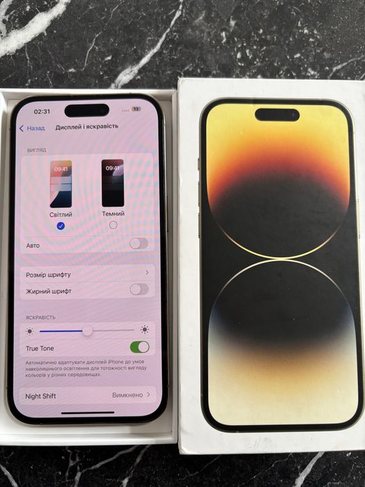 Iphone 14 pro 128 gb gold