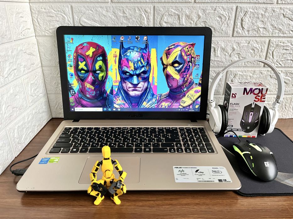 Игровой Asus + две видеокарты + SSD + игры + комплект