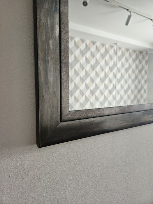 Lustro 55x135 szary/miedziany