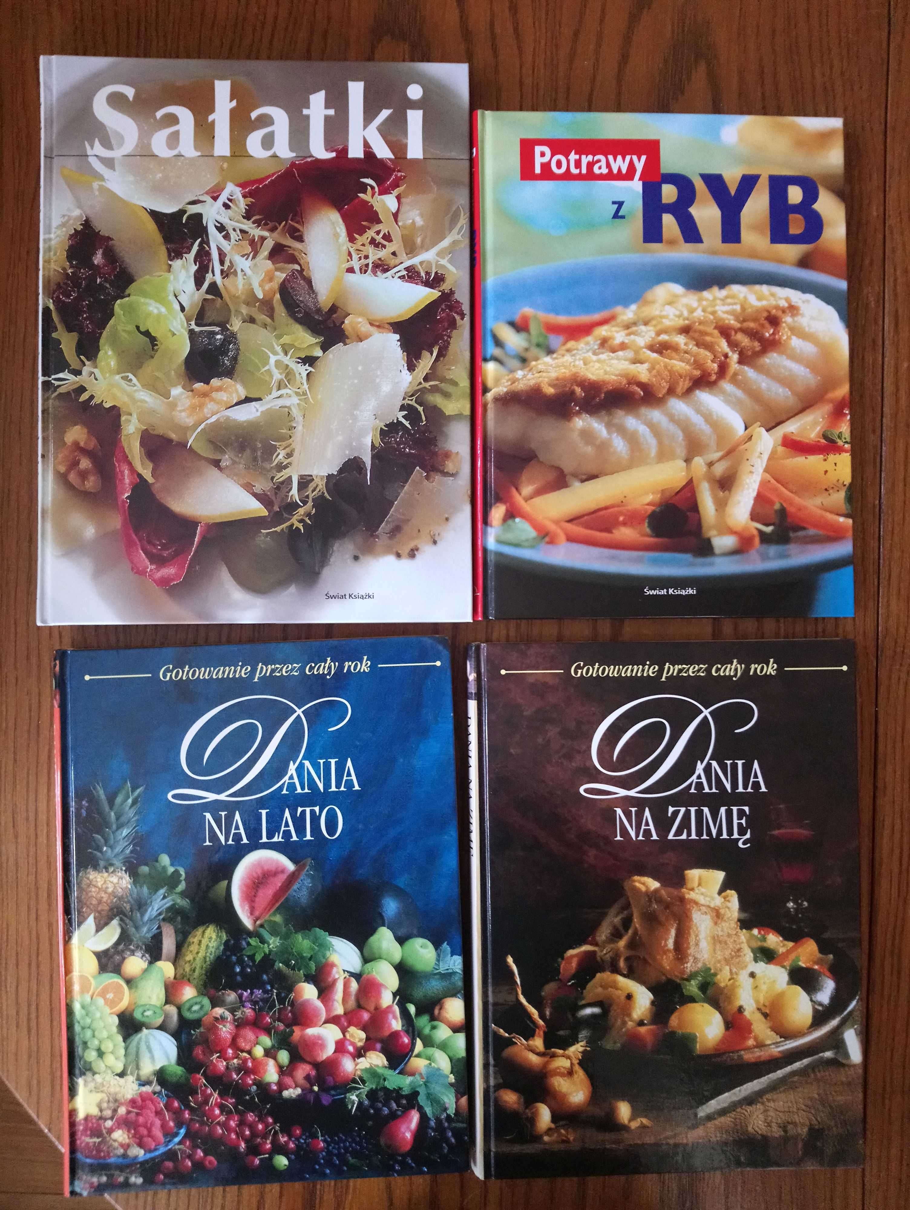 Zestaw książek kucharskich kuchnia Sezonowe PREZENT