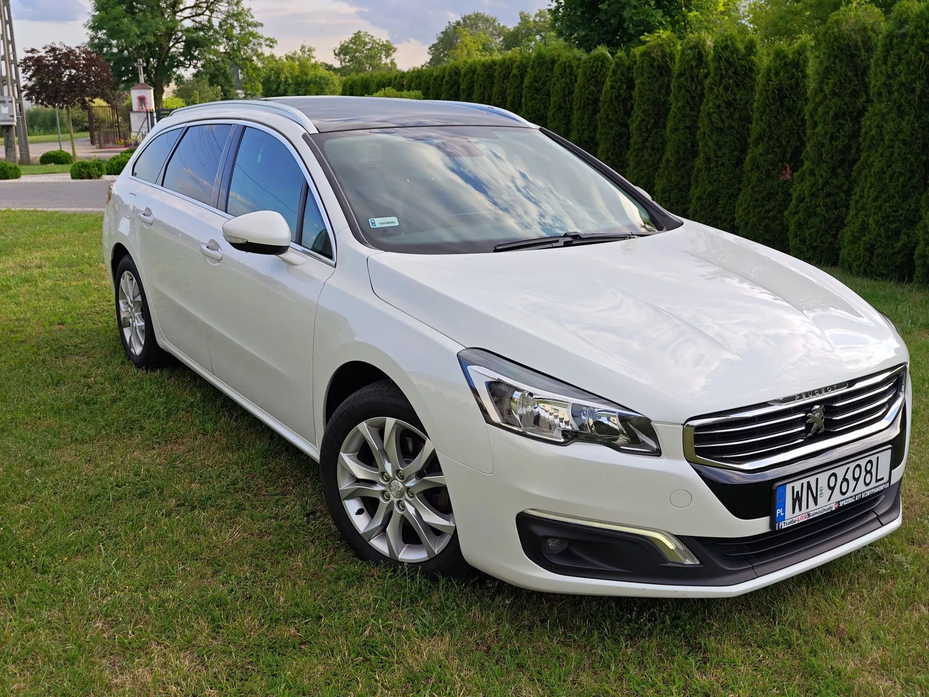Peugeot 508 Peugoet 508 2.0 HDI 163 Automat Biała Perła Panorama