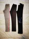 Conjunto de 3 leggings Tam. 9 anos (as 3 por 10€)
