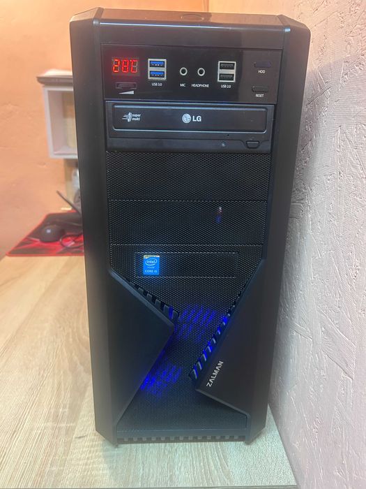 Игровой ПК Ryzen 9 3900X/DDR4 32Gb/SSD 512Gb+HDD 4Tb/GTX 1070 8Gb